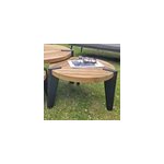 Table basse en teck recycl� 60 cm carmen