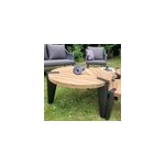 Table basse en teck recycl� 80 cm carmen