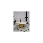 Table basse en travertin n�71