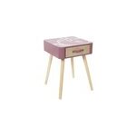 Table de chevet 1 tiroir madame princess