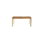 Table extensible rectangulaire en bois clair fr�ne l160 - 210 cm bonavista