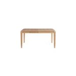 Table extensible rectangulaire en bois clair l150 - 180 cm bolly