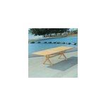 Table extensible teck linarte xl 290x100