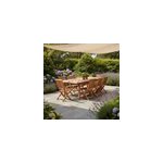 Table extensible teck massif auckland