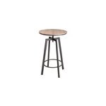 Table haute ronde design industriel Table haute ronde design industriel