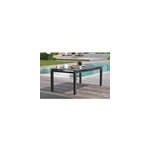Table de jardin 10 places en aluminium
