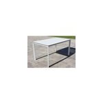 Table de jardin 6 places en aluminium laqu� et peinture epoxy