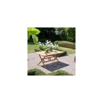 Table de jardin acacia 4  6 places