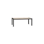 Table de jardin en aluminium avec plateau c�ramique