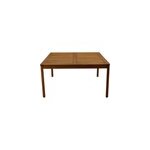 Table de jardin carr�e en bois massif l147 cm akis