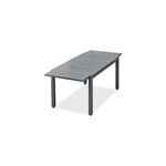 Table de jardin orsino en aluminium - gris anthracite