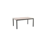 Table de jardin rectangulaire extensible alu pineda verte - jardideco