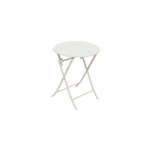 Table de jardin ronde greensboro � 60 cm argile - hesp�ride