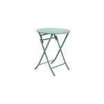 Table de jardin ronde greensboro � 60 cm olive - hesp�ride