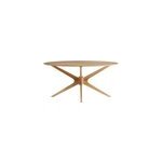 Table � manger ovale ch�ne l160 cm dielli