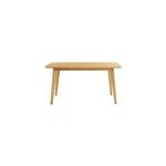 Table � manger rectangulaire bois clair ch�ne l150 cm leena
