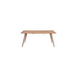 Table � manger rectangulaire en bois massif l175 cm savana