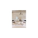 Table � manger en verre fum� n�1136