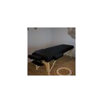 Table de massage 2z bois noir