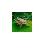Table de pique - nique en bois 12 perso. . .