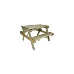 Table pique - nique enfant chinchilla Table pique - nique enfant chinchilla