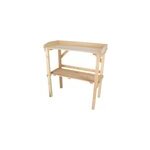 Table  rempoter en bois naturel