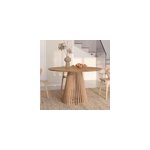 Table ronde en bois d'acacia 4 personnes - k�p�s