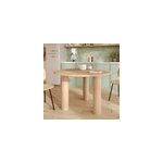 Table ronde en bois de manguier 4 personnes - sacha