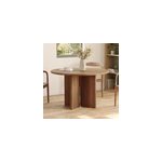 Table ronde en bois d'orme 4 personnes - gulia
