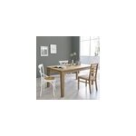 Table en teck recycl 12 couverts