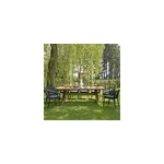 Table en teck recycl� 240 cm, rhodes