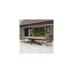 Table teck recycl� 300 cm conceptual