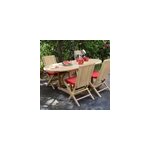 Table teck sirius 120 / 180x90cm