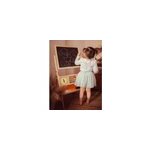 Tableau enfant en bois, chevalet pliable