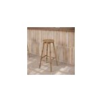 Tabouret de bar ext�rieur en bambou 74 cm - polly