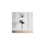 Tabouret de bar noir et blanc jasper