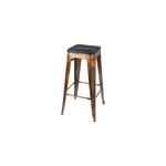 Tabouret de bar vintage liv - h. 77 cm
