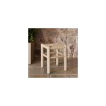 Tabouret en branche de teck h35, 5 cm - popa