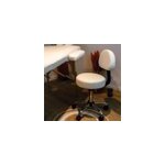 Tabouret rond � roulettes