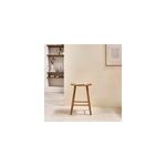 Tabouret en teck massif 65 cm Tabouret en teck massif 65 cm