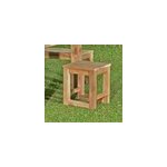 Tabouret en teck recycl toscagne