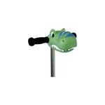 T��te de dinosaure verte