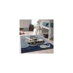 Tapis enfant 200x290 bleu