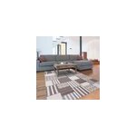 Tapis kilim 160x230 gris