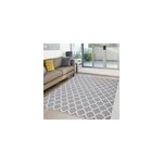 Tapis kilim 240x340 gris