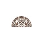 Tapis paillasson fer forge demi lune Tapis paillasson fer forge demi lune