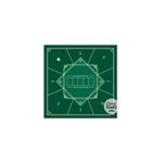 Tapis de poker carré 83x83cm - vert Tapis de poker carré 83x83cm - vert