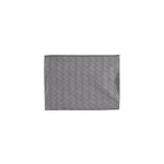 Tapis rectangle losanges noir blanc 120x
