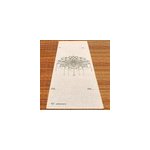 Tapis yoga chanvre fleur de lotus
