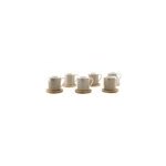 Tasses et sous tasses cancn - lot de 6